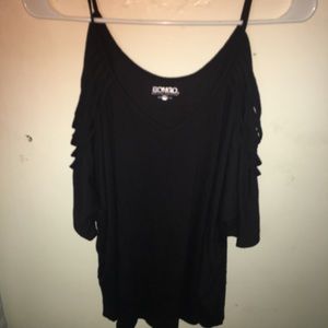 Black blouse Spaghetti strap